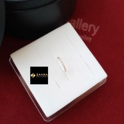 Picture of Stone Golden & Silver Without Piercing Nose Pin/ Ring (Small) for Girls & Women (Imported) - 1 Piece M-DCNP112 - Nose Pin