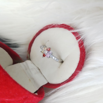 Picture of Stone Finger Ring For Women & Girls With Free Box (Imported) (M-FRC2052) - 1 Piece - Ring For Girls - Rings - Ring - Ring for Women