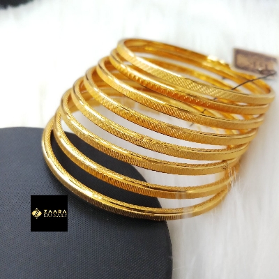 Picture of City Gold Bangles/ Gold Plated Bangles - 8 pieces For Women (Imported) M-CT4030 - Bangles