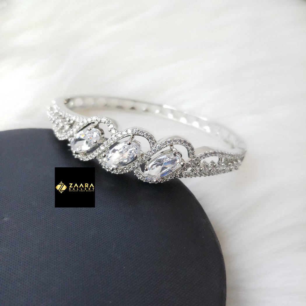 Picture of Diamond Cut AD Stone Bracelet For Girls & Women (Imported) - M-DCB-1020 - Bracelet for Women -  Bracelet for Girls