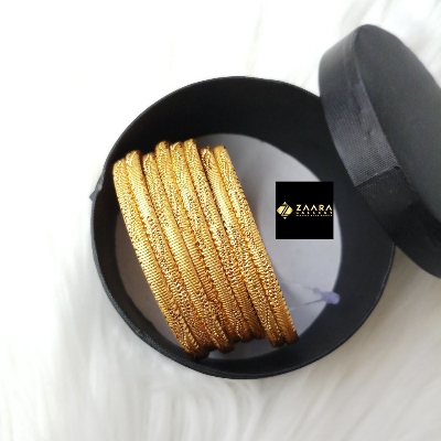 Picture of City Gold Bangles/ Gold Plated Bangles For Women - 8 pieces (Imported) M-CT4033 - Bangles