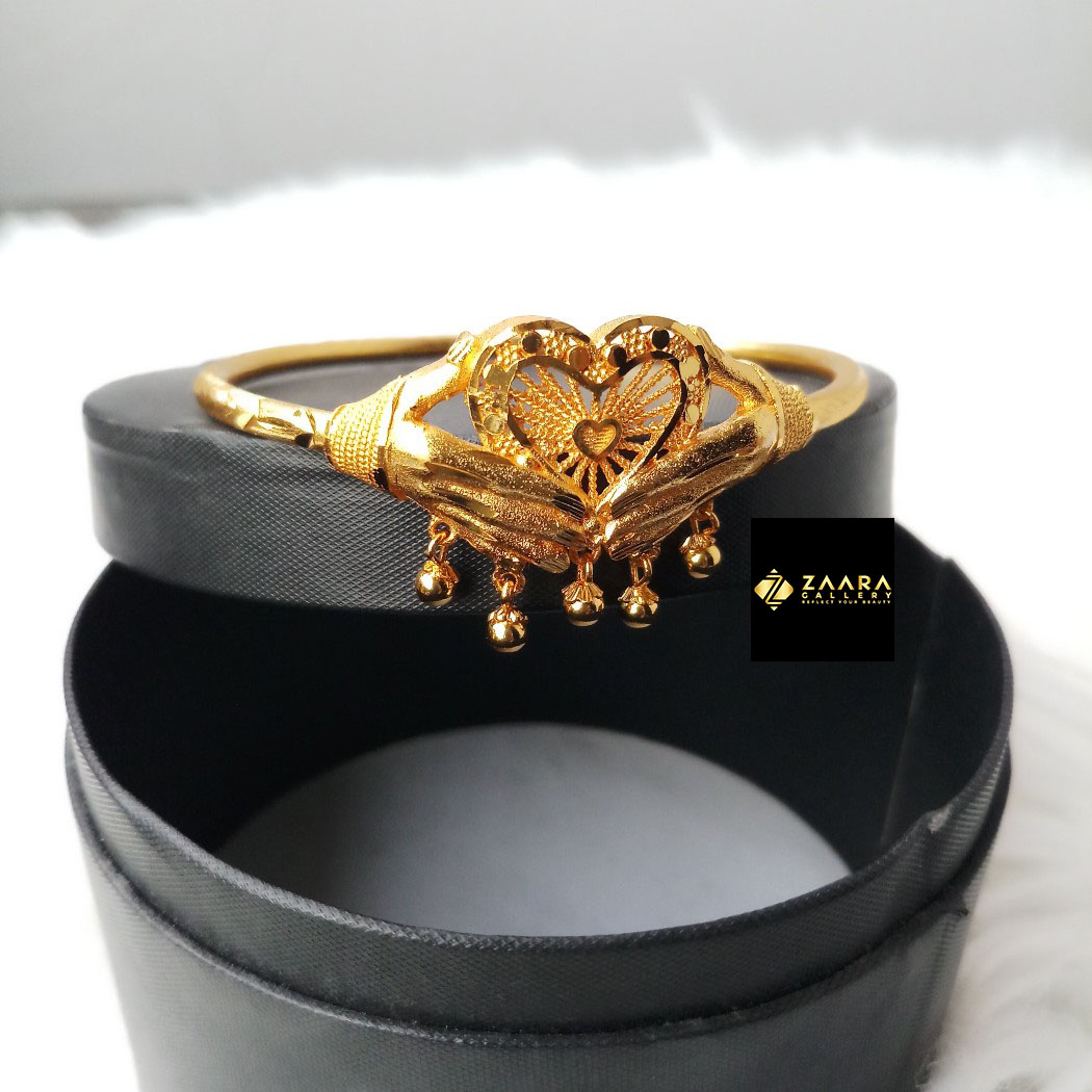 Picture of Forming Gold Plated 1.5 Gram Gold Color Polish Bracelet Bangles For Women - 1 Pieces (Imported) M-FGPB104 - Bracelet Bangles For Women