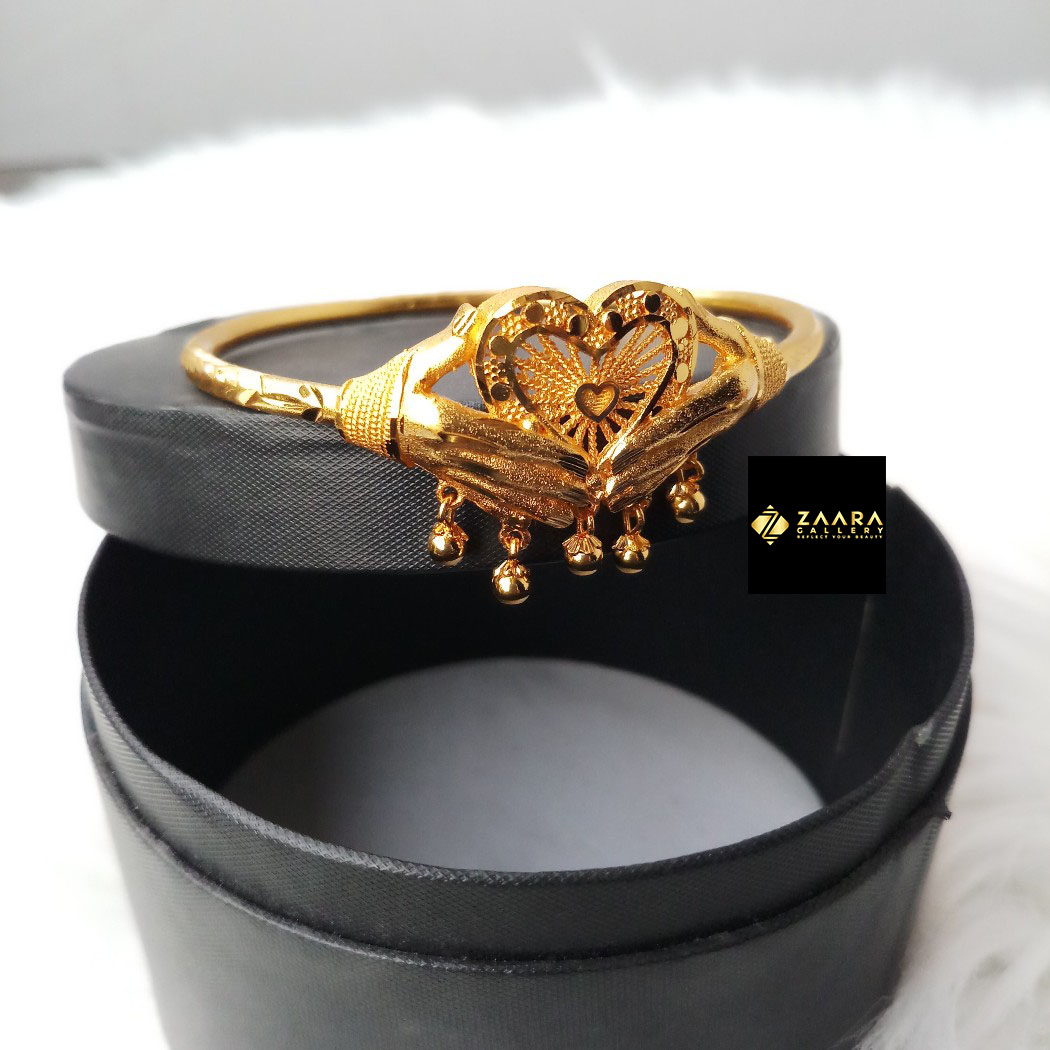 Picture of Forming Gold Plated 1.5 Gram Gold Color Polish Bracelet Bangles For Women - 1 Pieces (Imported) M-FGPB104 - Bracelet Bangles For Women