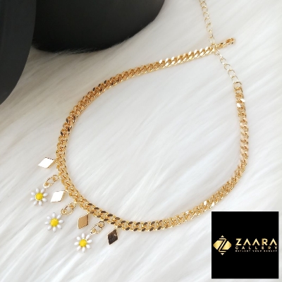 Picture of SIlver Color Metal Anklet Payel For Girls & Women (Imported) - 1 Piece (M-AP211ALL) - Payel for Girls - Anklets for Women