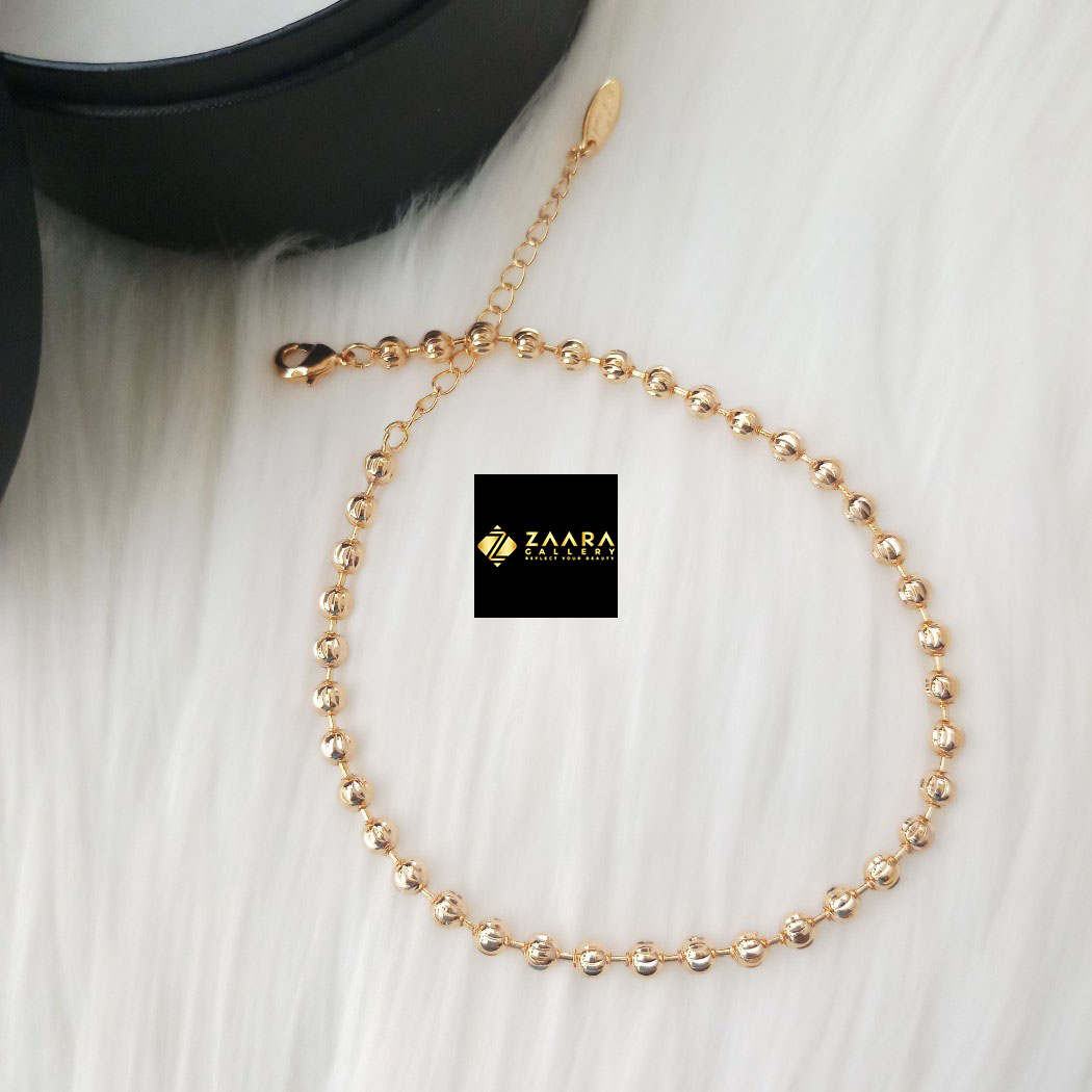 Picture of SIlver Color Metal Anklet Payel For Girls & Women (Imported) - 1 Piece (M-AP211ALL) - Payel for Girls - Anklets for Women