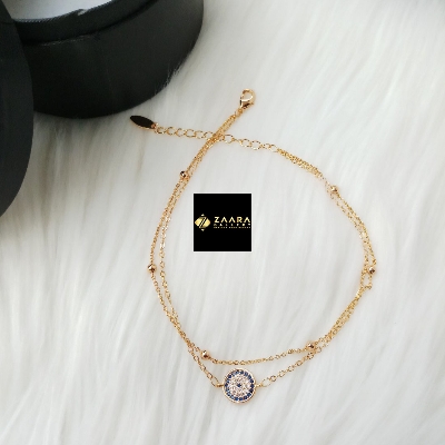 Picture of Metal Anklet / Payel For Girls & Women (Imported) - 1 Piece (M-AP210) - Payel for Girls - Anklets for Women