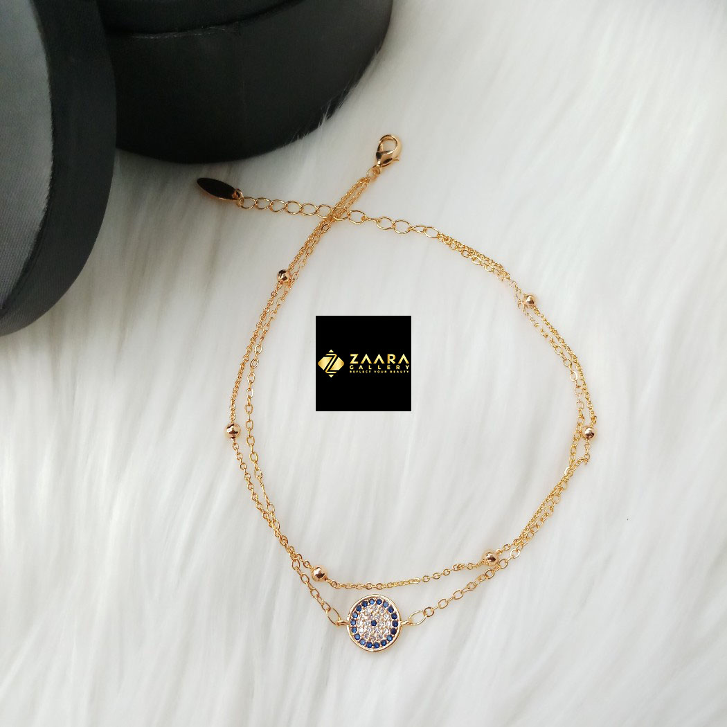 Picture of Metal Anklet / Payel For Girls & Women (Imported) - 1 Piece (M-AP210) - Payel for Girls - Anklets for Women