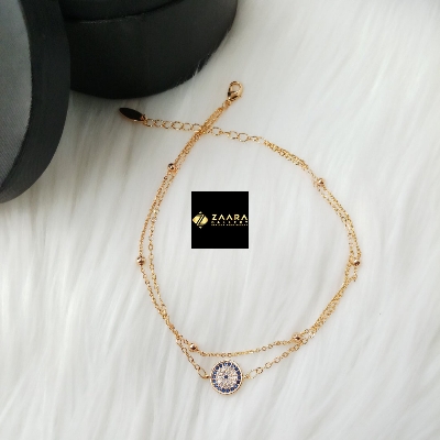 Picture of Metal Anklet / Payel For Girls & Women (Imported) - 1 Piece (M-AP210) - Payel for Girls - Anklets for Women