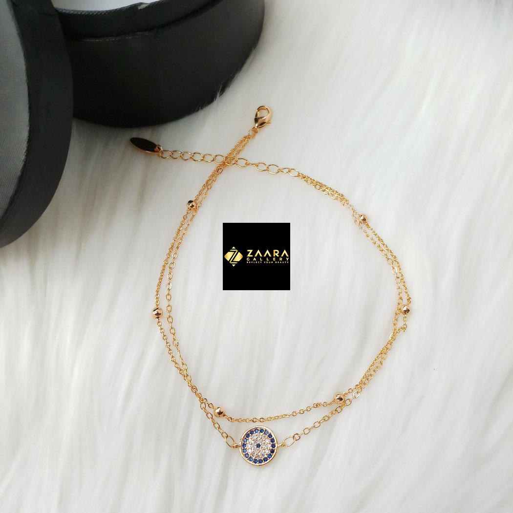 Picture of Metal Anklet / Payel For Girls & Women (Imported) - 1 Piece (M-AP210) - Payel for Girls - Anklets for Women