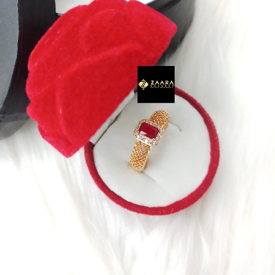 Picture of Toyoba Cut Finger Ring for Women & Girls With Free box (Imported) - 1 Piece (Model-FRC2049) - Rings - Ring - Ring for Women - Rings for Girls