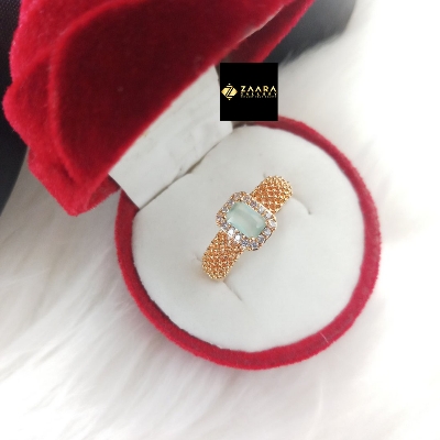 Picture of Toyoba Cut Finger Ring for Women & Girls With Free box (Imported) - 1 Piece (Model-FRC2049) - Rings - Ring - Ring for Women - Rings for Girls