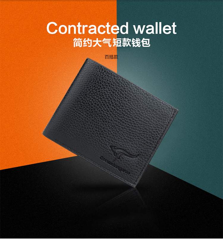 Picture of [7.7_Deal] CarsonKangaroo PU Lather Wallet for Men (Imported) - Wallet for Men - Wallet - Moneybag - Money Bag - Gents Wallet