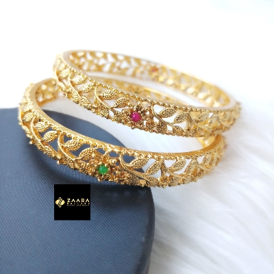 Picture of Majak Copper Bangles/ Brass Bangles For Women (Imported) M-JB7028 - 2 Pieces - Bangles for Women - Bangles - চুড়ি