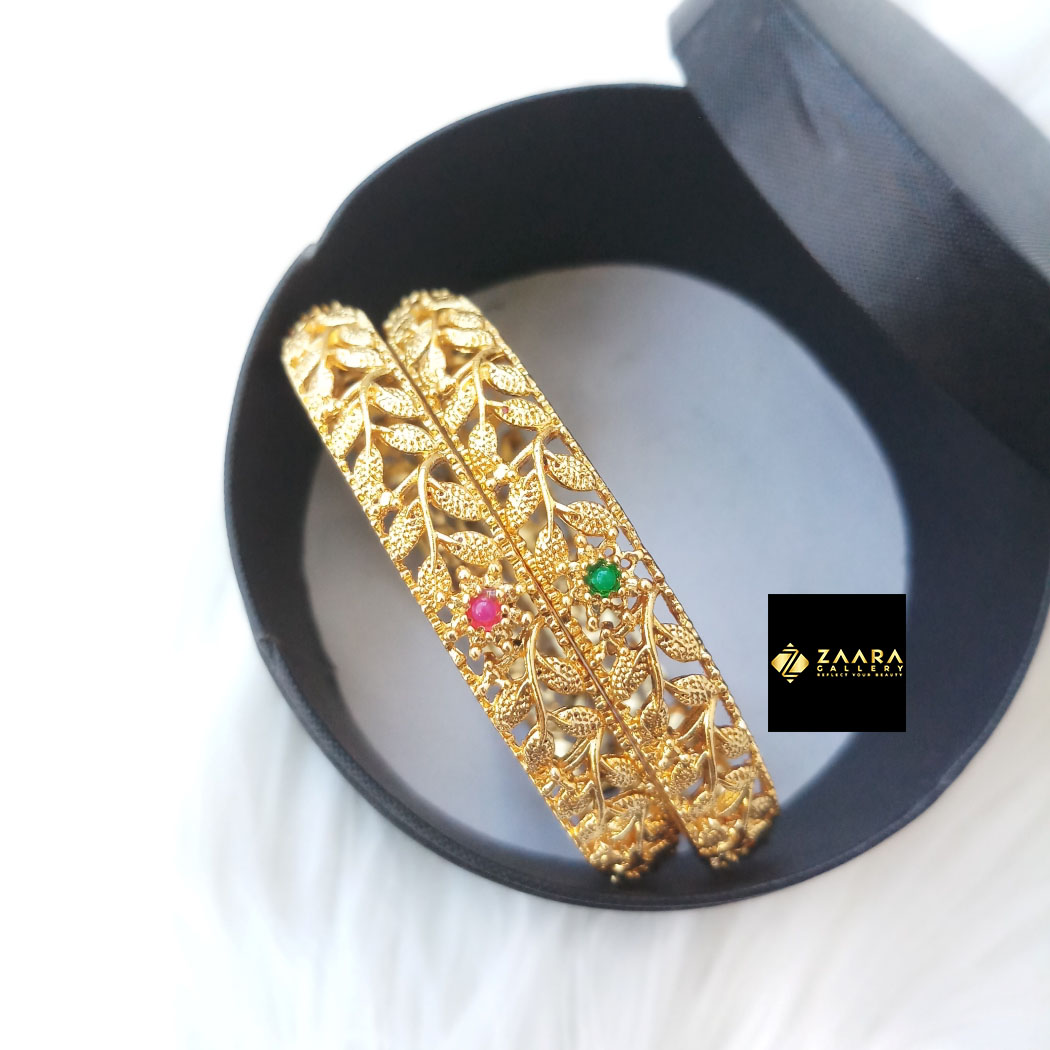 Picture of Majak Copper Bangles/ Brass Bangles For Women (Imported) M-JB7028 - 2 Pieces - Bangles for Women - Bangles - চুড়ি