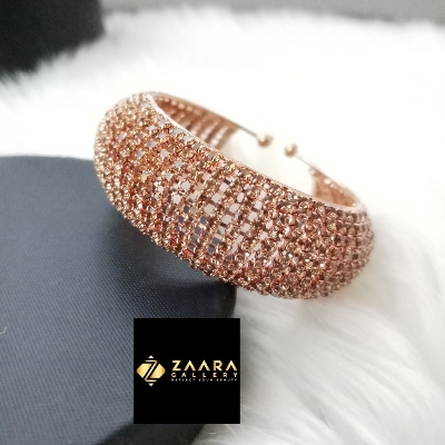 Picture of Stone  Golden Color Kids Bracelet For Girls - 1 Piece (Imported) M-KB7917 - Kid's Bracelet