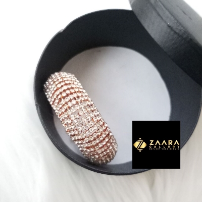 Picture of Stone  Golden Color Kids Bracelet For Girls - 1 Piece (Imported) M-KB7920 - Kid's Bracelet