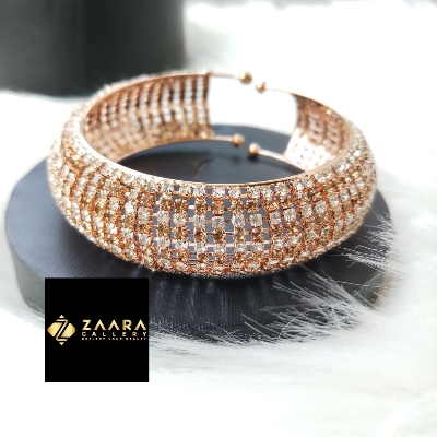 Picture of Stone & White Golden Color (Large) Teenager Bracelet For Girls - 1 Piece (Imported) M-KB7921 - Teenager Bracelet - Bracelet for Girls