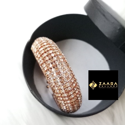 Picture of Stone & White Golden Color (Large) Teenager Bracelet For Girls - 1 Piece (Imported) M-KB7921 - Teenager Bracelet - Bracelet for Girls