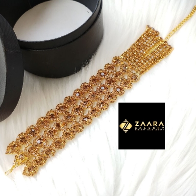 Picture of New Exclusive Stylish Golden Stone Golden Bracelet For Girls & Women (Imported) M-STB07 - Bracelet for Women & Girls
