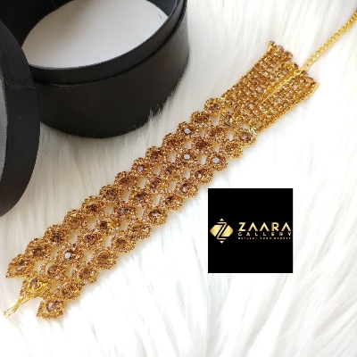 Picture of New Exclusive Stylish Golden Stone Golden Bracelet For Girls & Women (Imported) M-STB07 - Bracelet for Women & Girls