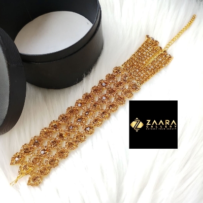 Picture of New Exclusive Stylish Golden Stone Golden Bracelet For Girls & Women (Imported) M-STB07 - Bracelet for Women & Girls