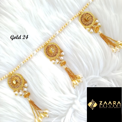 Picture of New Trendy Metal and Stone Golden Kamar Patta Kamar Bandh Komorer Bicha For Women (Imported) M-SKB1701- 1 Piece - Komorer Bicha