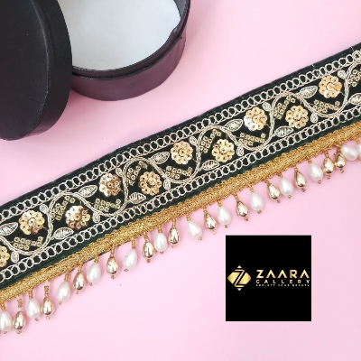 Picture of Traditional Embroidery Cloth Waist Belt Kamar Patta Kamar Bandh Komorer Bicha For Women (Imported) M-SKB19012-1 Piece - Komorer Bicha