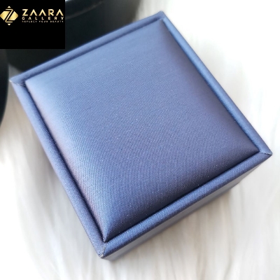 Picture of Premium Quality Finger Ring Box (Imported) Royal Blue  (M-FRB104) - 1 Piece - Jewellery Storage - Jewellery Box - Ring Box