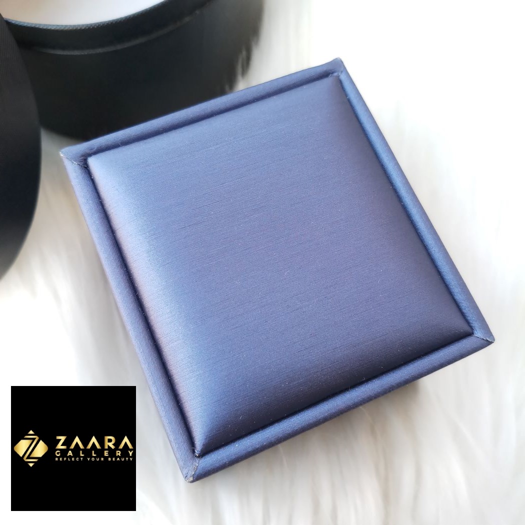 Picture of Premium Quality Finger Ring Box (Imported) Royal Blue  (M-FRB104) - 1 Piece - Jewellery Storage - Jewellery Box - Ring Box