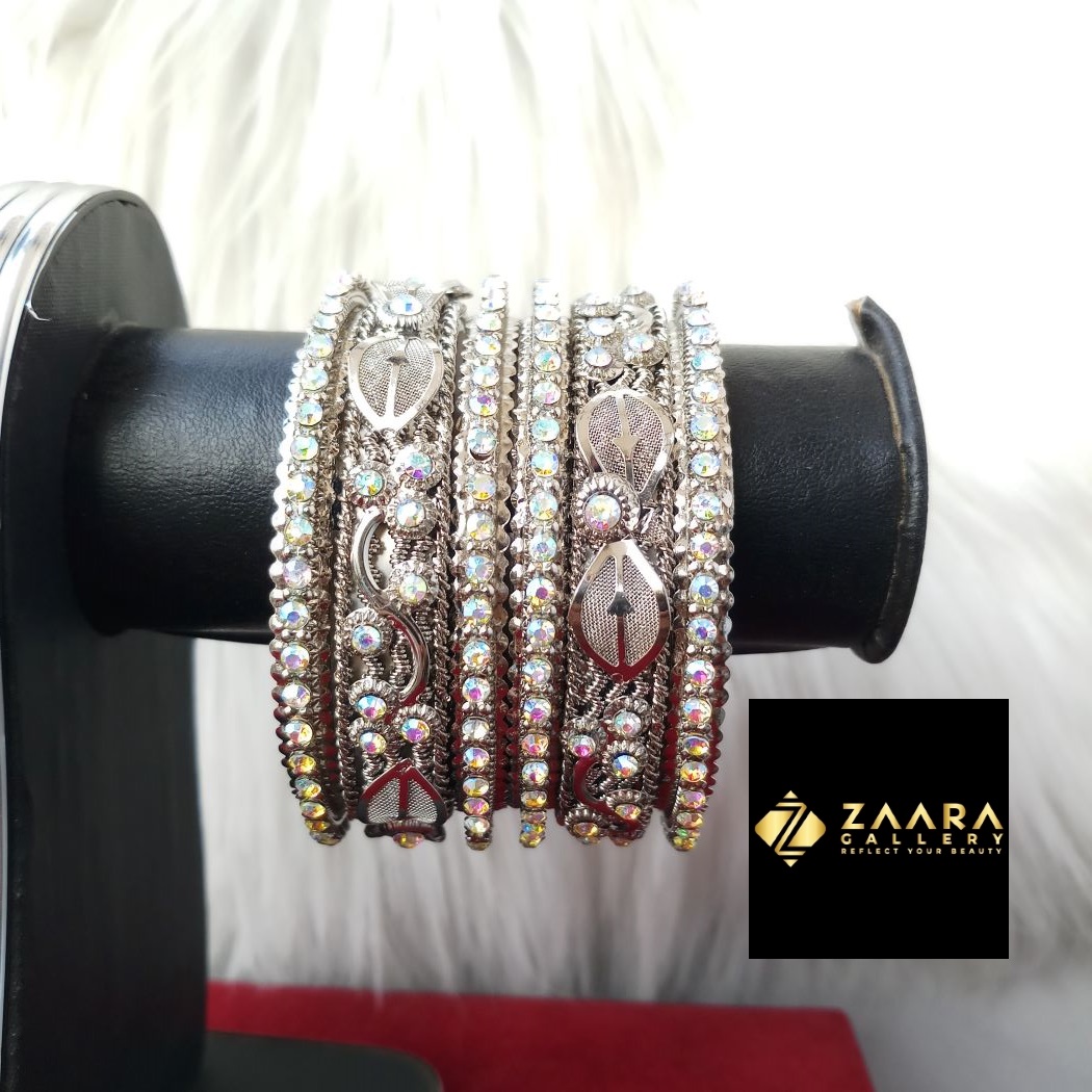 Picture of Fashionable Antique Style Bangles Set for Women & Girls (Imported) M-ASB823 for Women - 6 Pieces - Bangles