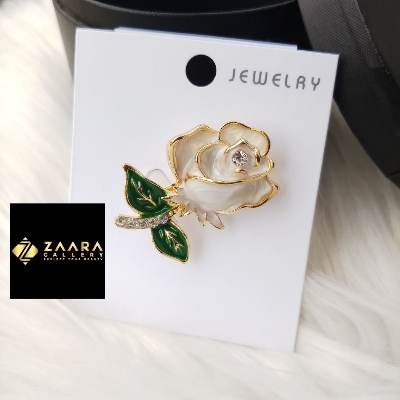 Picture of Stone & Metal Brooch/ Hijab Pin/ Saree Pin for Women (Imported) M-BRC-1170 - 1 Piece - Brooch - Brooch for Women - হিজাব পিন