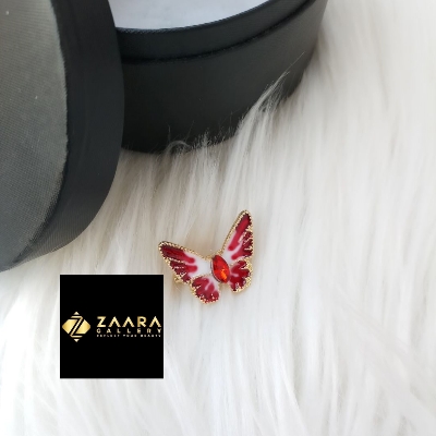 Picture of Stone & Metal Brooch/ Hijab Pin/ Saree Pin for Women (Imported) M-BRC-1210- 1 Piece - Brooch - Brooch for Women - হিজাব পিন