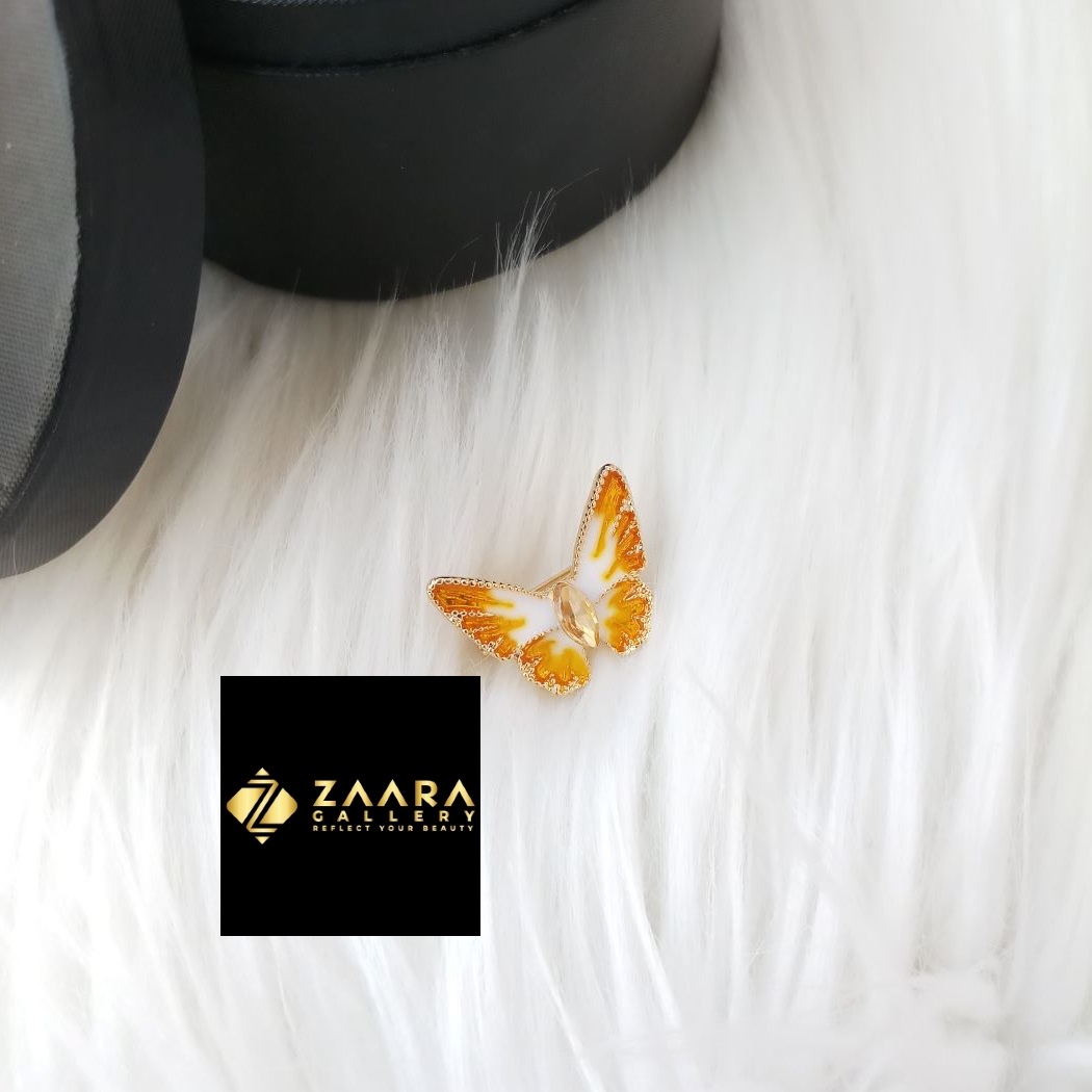 Picture of Stone & Metal Brooch/ Hijab Pin/ Saree Pin for Women (Imported) M-BRC-1210- 1 Piece - Brooch - Brooch for Women - হিজাব পিন