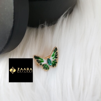 Picture of Stone & Metal Brooch/ Hijab Pin/ Saree Pin for Women (Imported) M-BRC-1210- 1 Piece - Brooch - Brooch for Women - হিজাব পিন