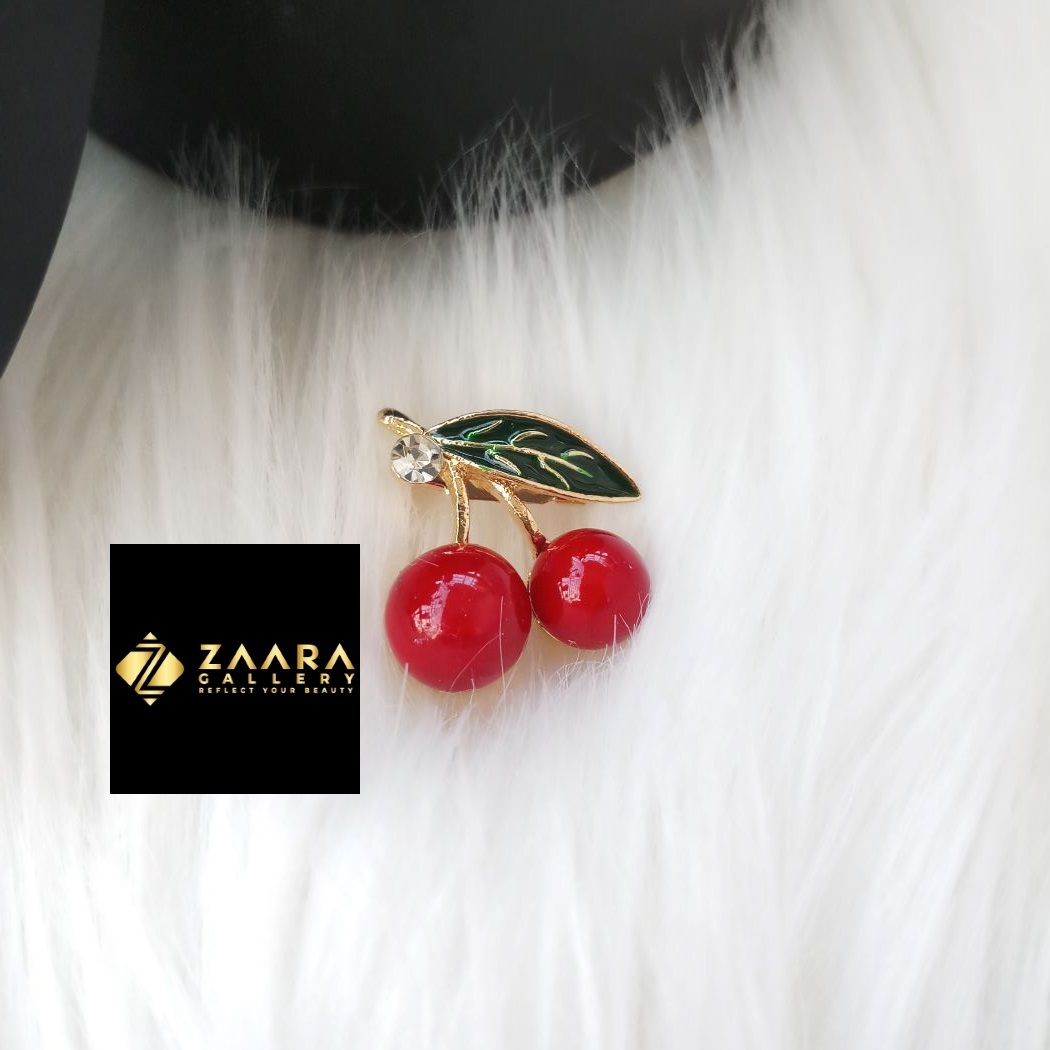 Picture of Stone & Metal Brooch/ Hijab Pin/ Saree Pin for Women (Imported) M-BRC-1211 - 1 Piece - Brooch - Brooch for Women - হিজাব পিন