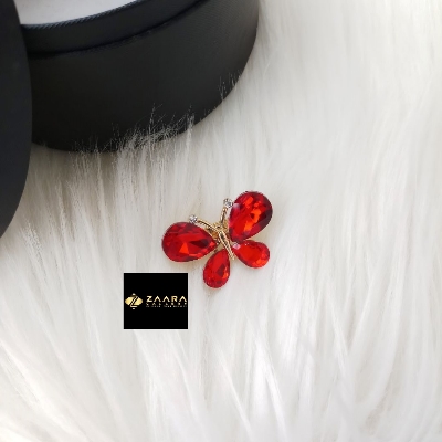 Picture of Stone & Metal Brooch/ Hijab Pin/ Saree Pin for Women (Imported) M-BRC-1213 - 1 Piece - Brooch - Brooch for Women - হিজাব পিন