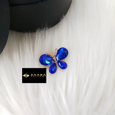 Picture of Stone & Metal Brooch/ Hijab Pin/ Saree Pin for Women (Imported) M-BRC-1213 - 1 Piece - Brooch - Brooch for Women - হিজাব পিন