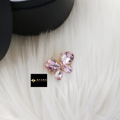 Picture of Stone & Metal Brooch/ Hijab Pin/ Saree Pin for Women (Imported) M-BRC-1213 - 1 Piece - Brooch - Brooch for Women - হিজাব পিন