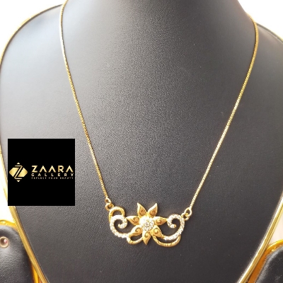 Picture of Fashionable Long Chain Stone Pendant /Locket Necklace For Women & girls M-LCP555-1 Piece - Pendant for Girls - Pendant for Women