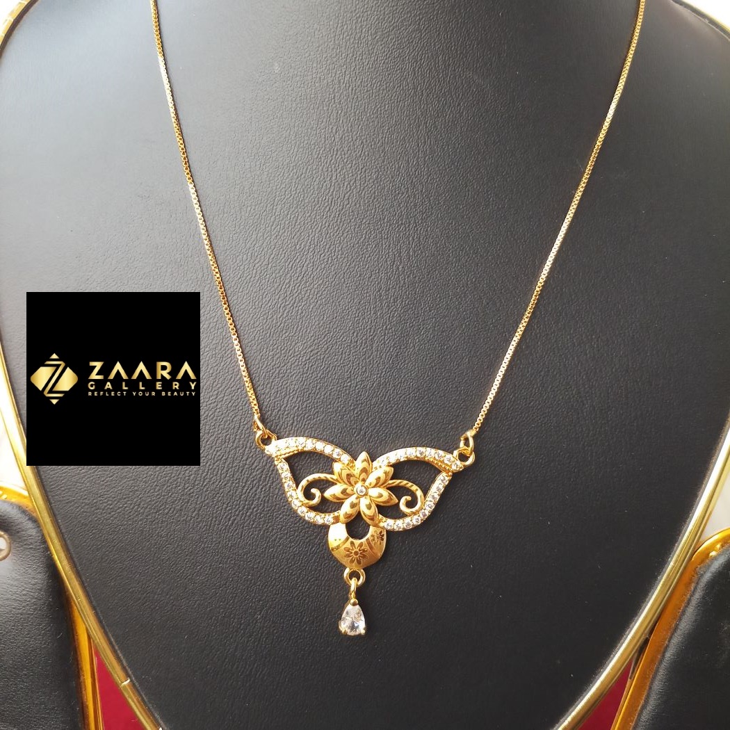 Picture of Fashionable Long Chain Stone Pendant /Locket Necklace For Women & girls M-LCP555-1 Piece - Pendant for Girls - Pendant for Women