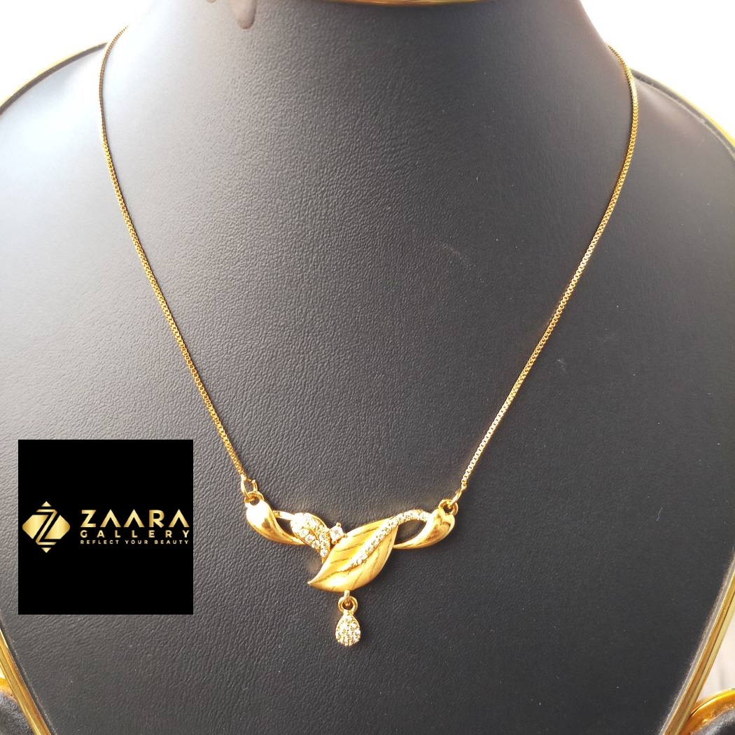 Picture of Fashionable Long Chain Stone Pendant /Locket Necklace For Women & girls M-LCP555-1 Piece - Pendant for Girls - Pendant for Women