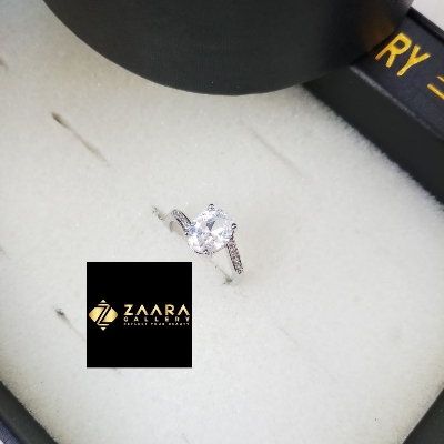 Picture of Stone Finger Ring For Women & Girls With Free Box (Imported ) - 1 Piece (M-FRC2058) - Ring