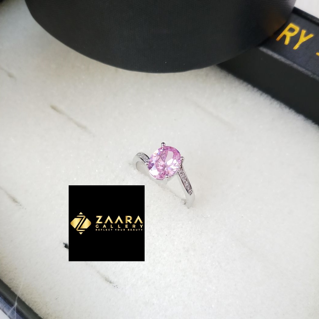 Picture of Stone Finger Ring For Women & Girls With Free Box (Imported ) - 1 Piece (M-FRC2058) - Ring