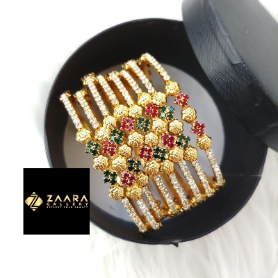 Picture of New Trendy Stone Bangles for Women (Imported)  - 8 Pieces M-TS66540 - Bangles for Women - Bangles - চুড়ি