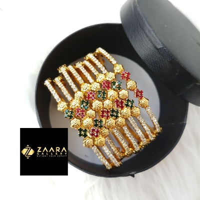 Picture of New Trendy Stone Bangles for Women (Imported)  - 8 Pieces M-TS66540 - Bangles for Women - Bangles - চুড়ি