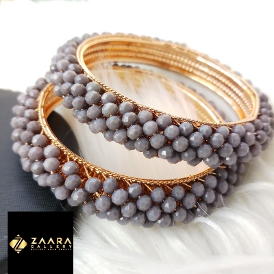 Picture of New Trendy Beads Bala Bangles for Women (Grade-1) (Imported) M-TM81020 - - 2 Pieces - Bangles