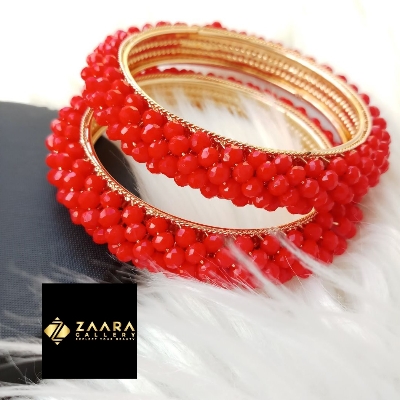 Picture of New Trendy Beads Bala Bangles for Women (Grade-1) (Imported) M-TM81020 - - 2 Pieces - Bangles
