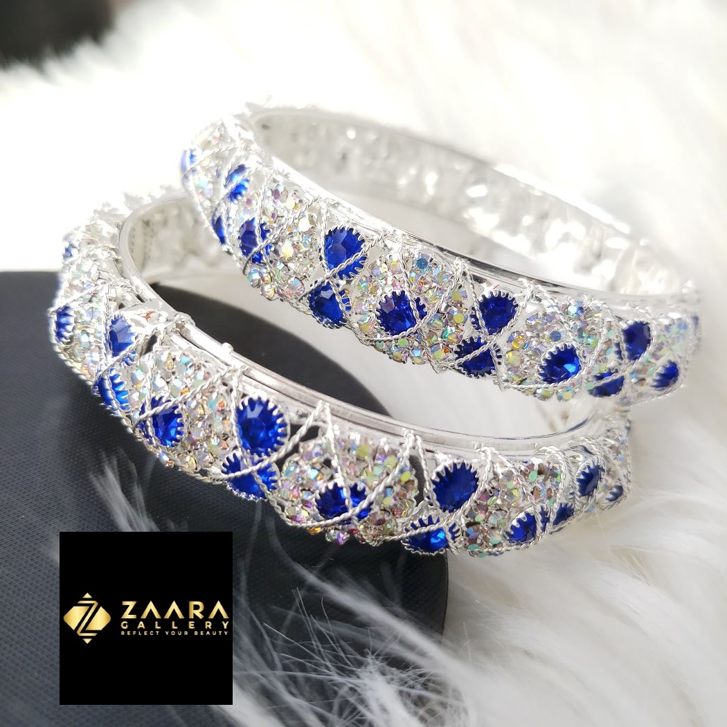 Picture of New Trendy Stone Bangles for Women (Imported) - 2 Pieces M-TS665408 - Bangles for Women - Bangles - চুড়ি