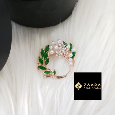 Picture of Brooch /Hijab Pin/ Metal Saree Pin for Women (Imported) M-BRC-1180 - 1 Piece - Brooch - Brooch for Women - হিজাব পিন