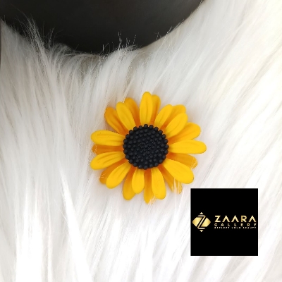 Picture of Sunflower Brooch /Hijab Pin/ Saree Pin for Women (Imported) M-BRC-1185 - 1 Piece - Brooch - Brooch for Women - হিজাব পিন